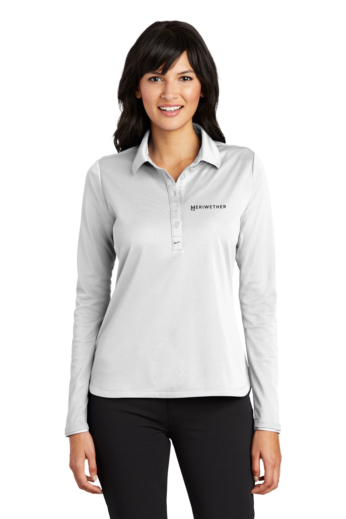 Nike Women's Long Sleeve Dri-FIT Polo