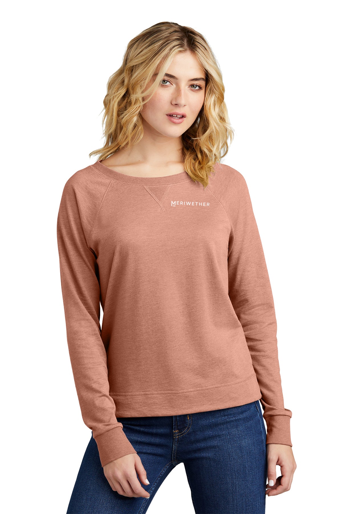 District Women’s Featherweight French Terry Crewneck