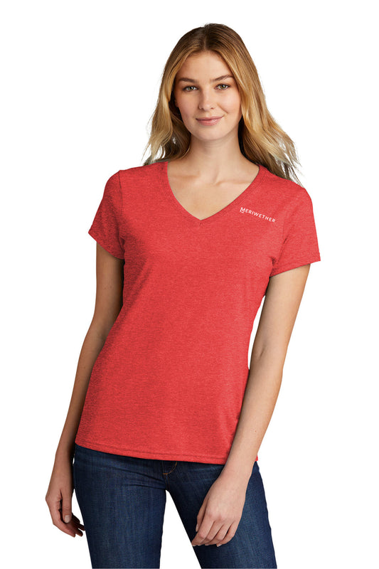 Port & Company Women's Tri-Blend V-Neck Tee