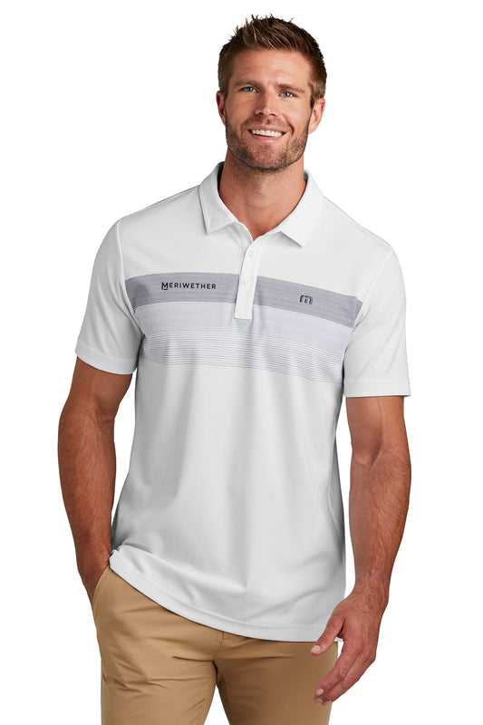 TravisMathew Men's Coastal Chest Stripe Polo